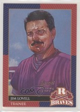 1995 Richmond Braves Jim Lovell #30 08op