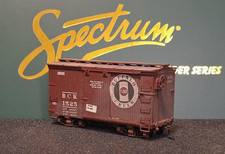 On30 18' Box Car BCK 1525 Buffalo Creek Railway Flour CUSTOM Painted Weathered