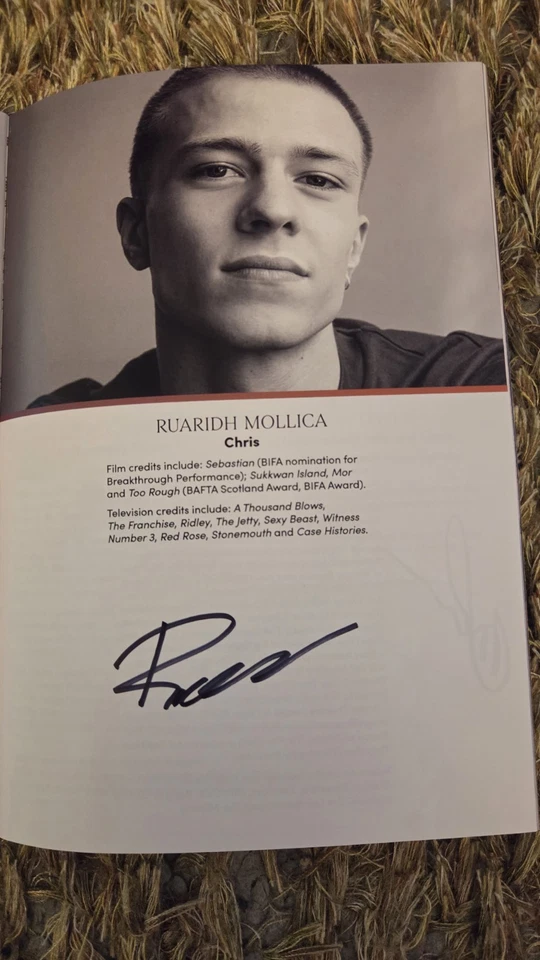 CLARKSTON LONDON THEATRE PROGRAMME SIGNED CAST JOE LOCKE HEARTSTOPPERS - Image 3 of 4