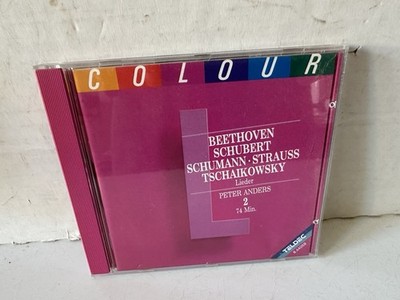 Peter Anders - Leider Colour Teldec 8.44059 CD Beethoven Schubert Tschaikowsky