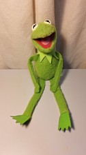 Vintage 1981 Fisher Price 857 Kermit the Frog Muppets Doll Missing Jacket