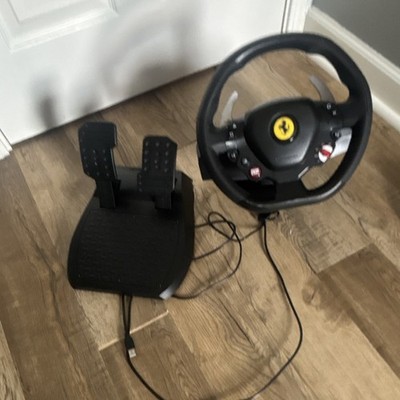 Thrustmaster Ferrari Racing Wheel Pedals Wired Black Console Controller