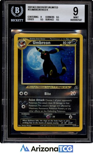 Umbreon (Unlimited) graded BGS 9 for sale on eBay
