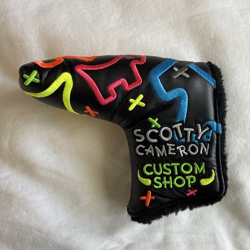 NEW Scotty Cameron Custom Shop NEON Junk Yard Dogs Blade Headcover
