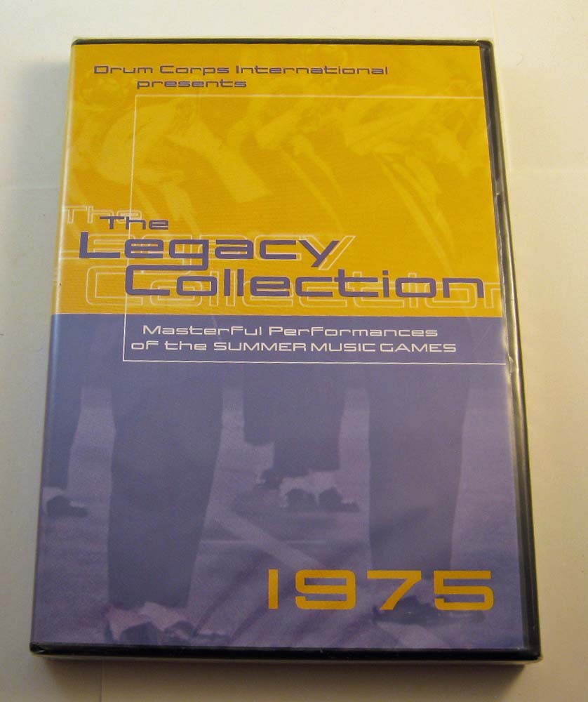 "Drum Corps International: The Legacy Collection 1975" DVD NEW! SEALED! DCI