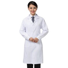Women Coat Uniform Doctor    ' Coat Long Sleeve