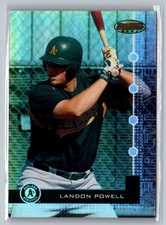 Landon Powell ROOKIE 2005 Bowman's Best First Year Rookie Card #73 Oakland As RC. rookie card picture