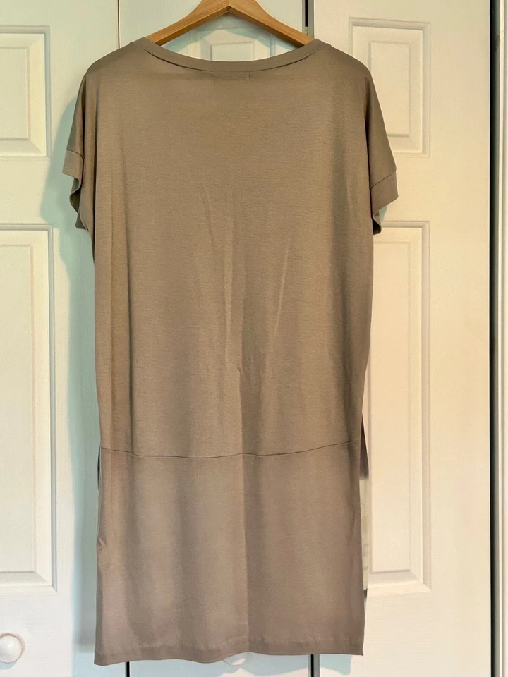 ¡Fuegos artificiales de seda TSUMORI CHISATO! Vestido para mujer gris-blanco-multi Japón talla 2 M Foto 2 de 4