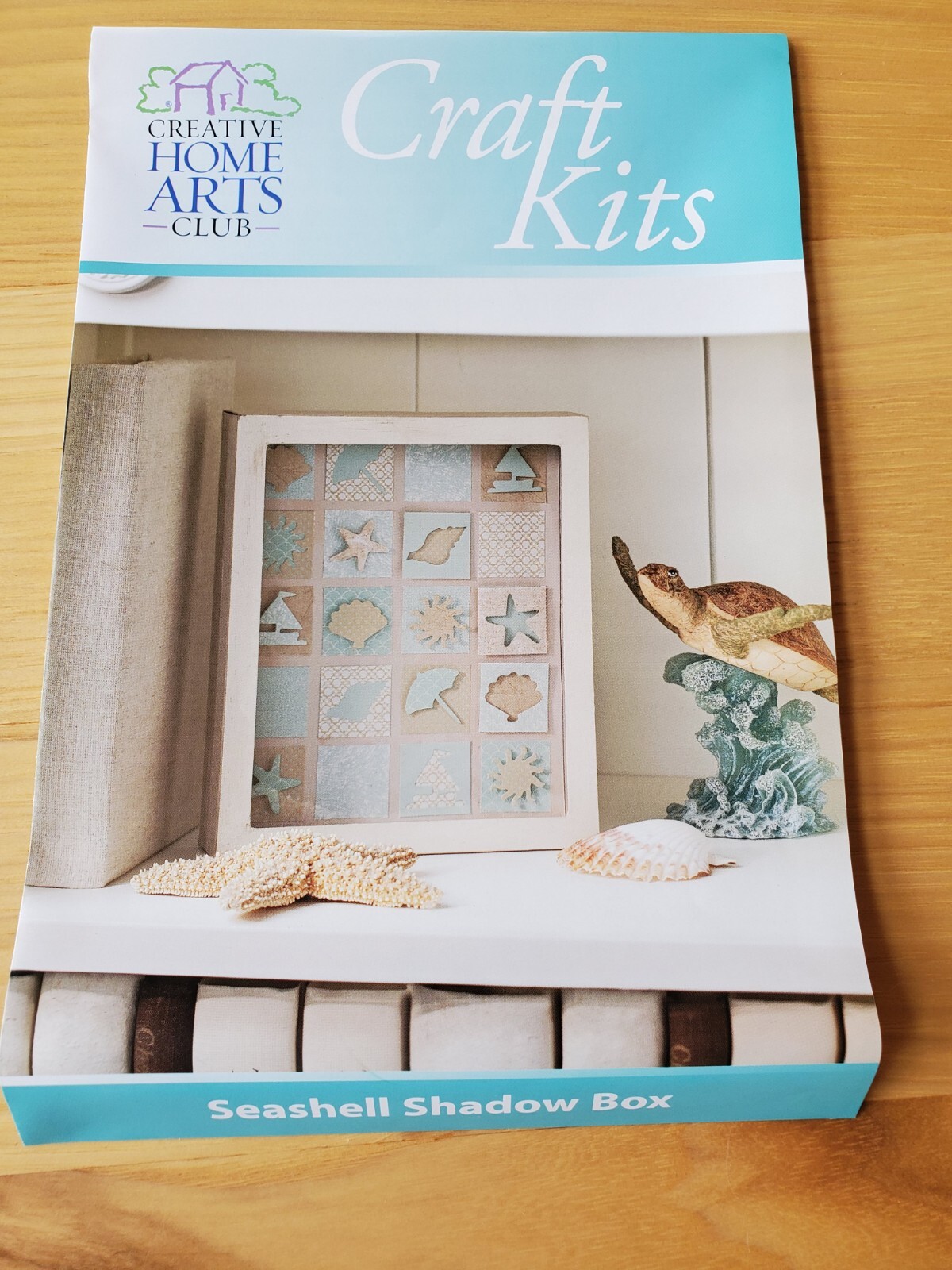 Seashell Shadow Box Craft Kit Creative Home Arts Club NEW eBay