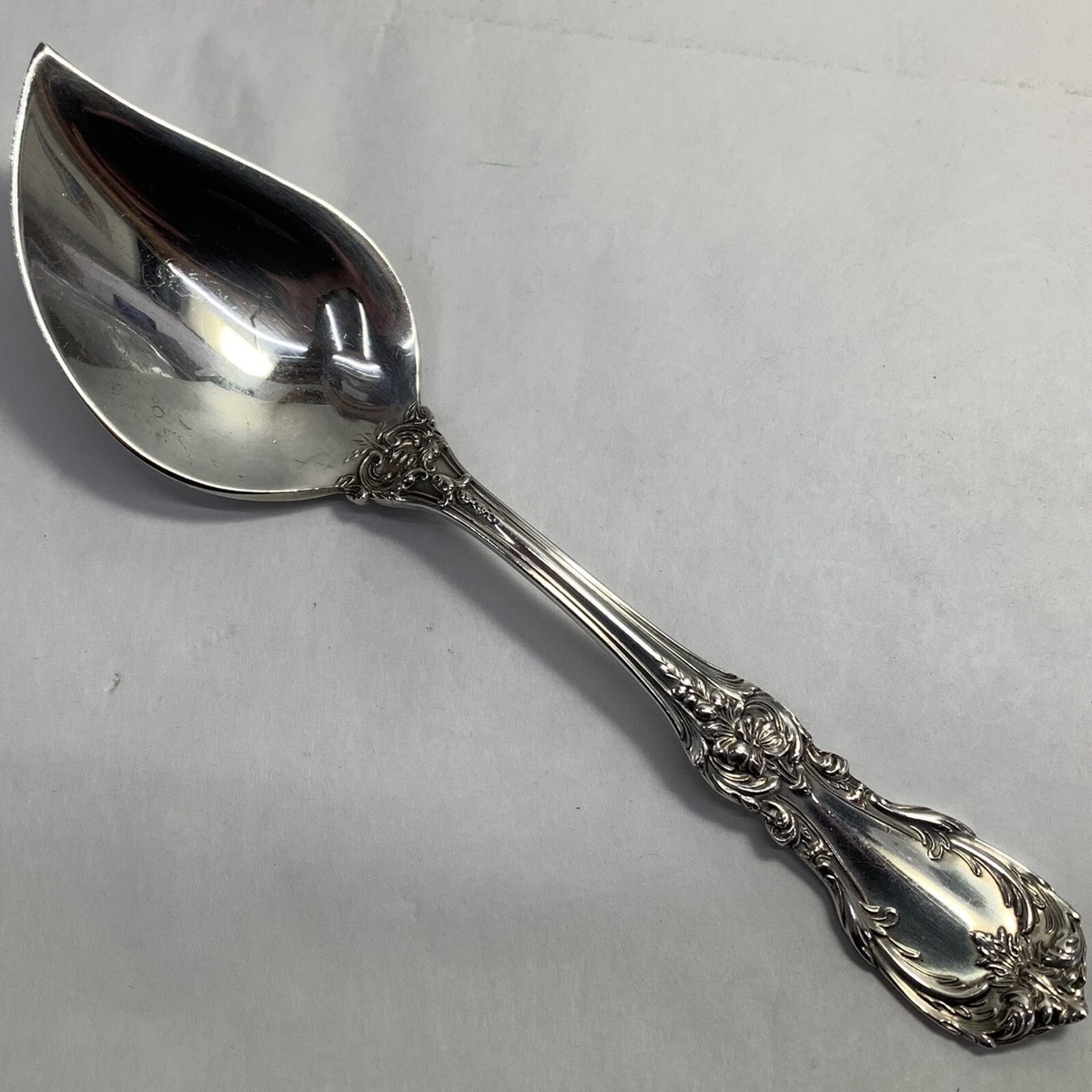 Reed and Barton Sterling Flatware, Burgundy, Jelly Server, 6 1/4