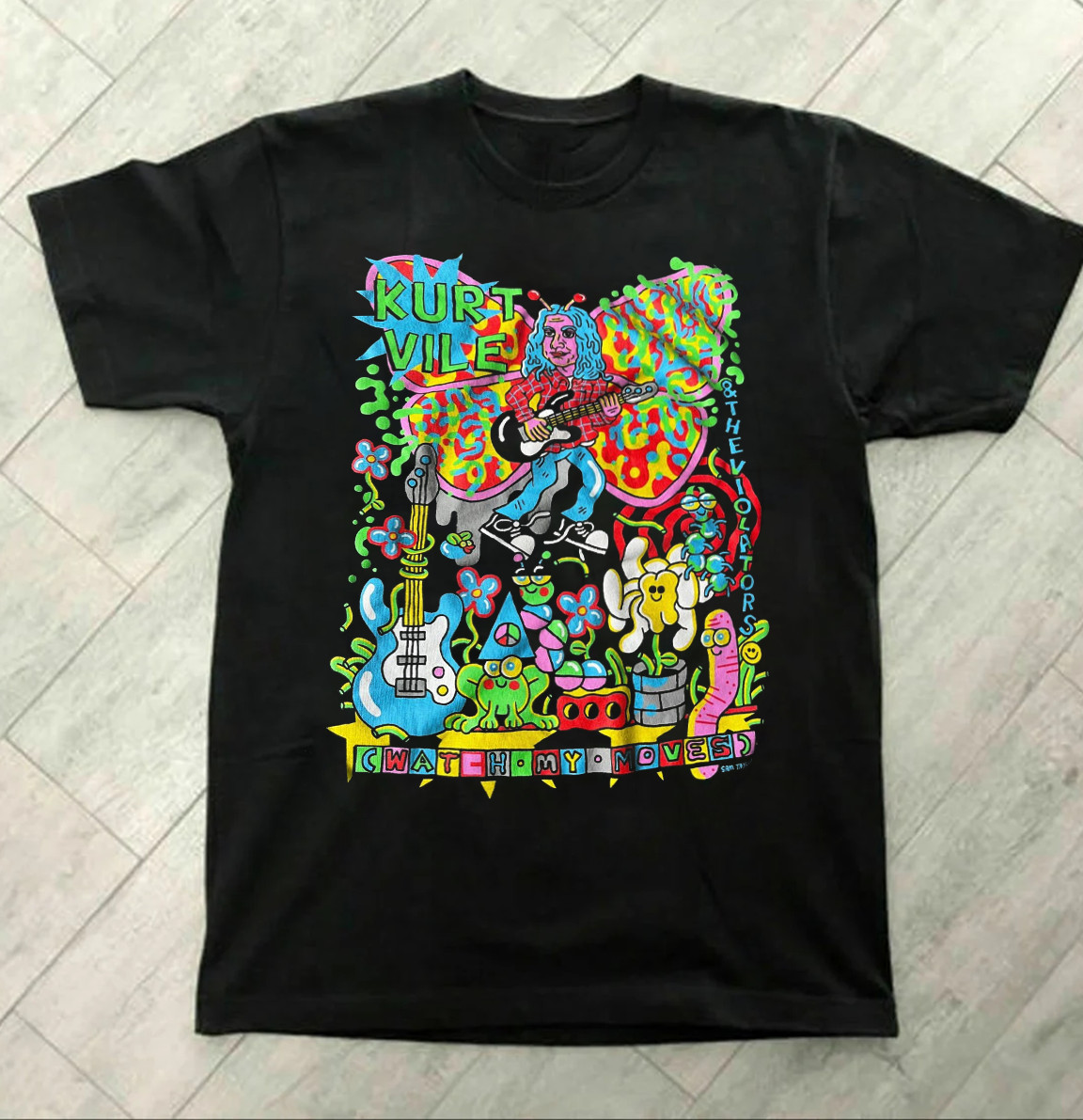 Rare Collection KURT VILE band Gift For Fan S to 5XL T-shirt