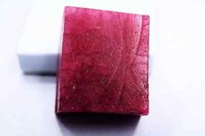 Natural Ruby Red Rough Uncut Huge Size 300.30 CERTIFIED Loose Gemstone