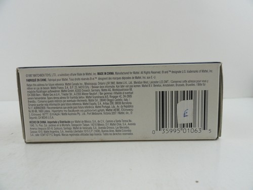 1998 Matchbox #63 GMC Wrecker (Black)  in Box - Picture 7 of 7