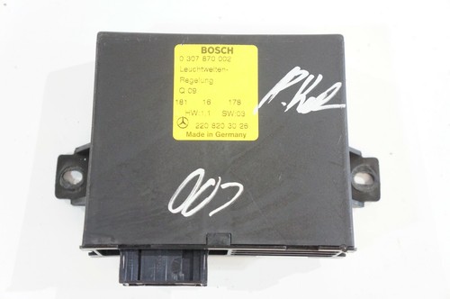 00-2002 mercedes w220 s500 s430 headlight head lamp control module range adjust - Picture 2 of 7