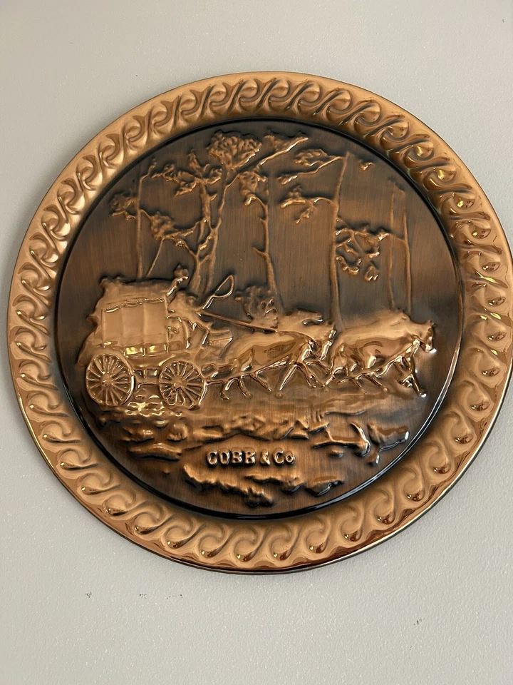 Vintage Copper wall art - image 2 of 3