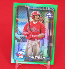 Devin Saltiban Green Foil /99 2024 Topps Pro Debut