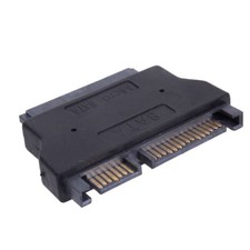 3.5 2.5inch SATA 22Pin 7 15Male To SATA 22P 7 15Male Extension Convertor Adapter