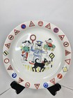 Vtg 3pc Set STAVANGERFLINT Ceramic Plate Bowl Mug Children School Cat Norway MCM — photo 9