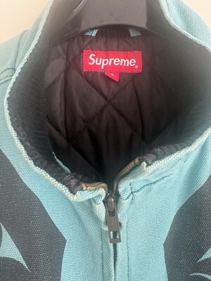 Supreme Makah Zip Up Jacket Teal Full Zip, Size Small, FW19 | eBay UK