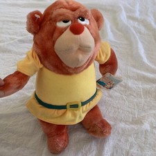 Gummi Bears GRUFFI Vintage 1985 Stuffed Plush Disney Applause Missing Hat