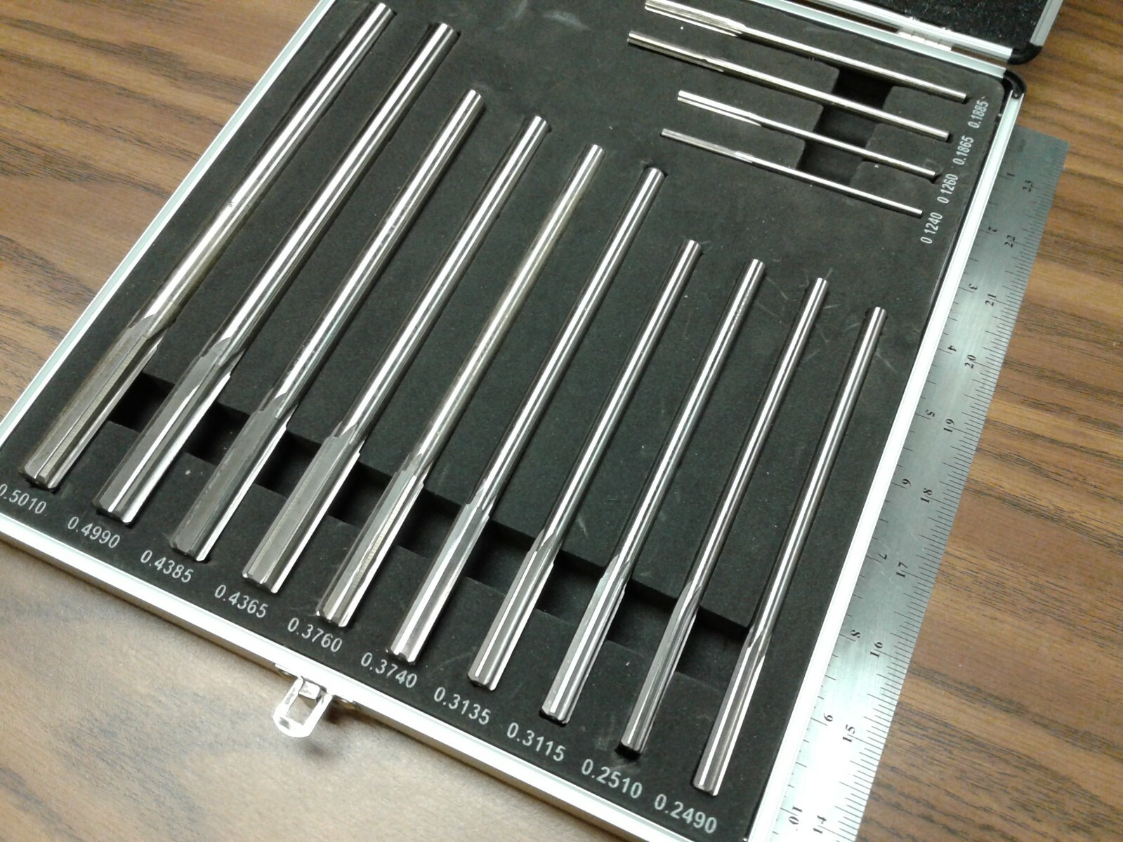 14pc/set Chucking Reamers, Over & Under Sizes HSS 51514New eBay