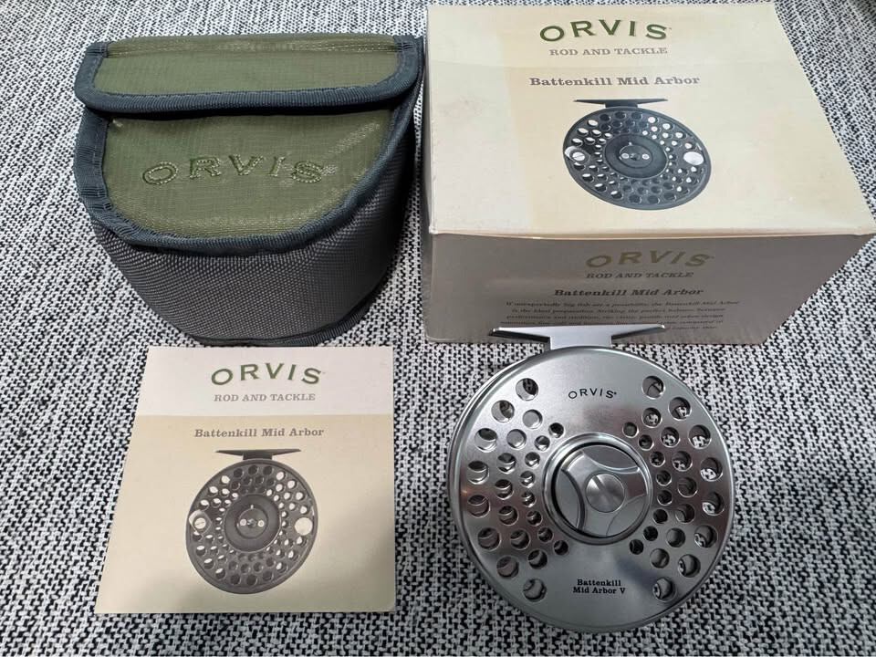 Orvis Battenkill Mid Arbor V Fly Fishing Reel | eBay