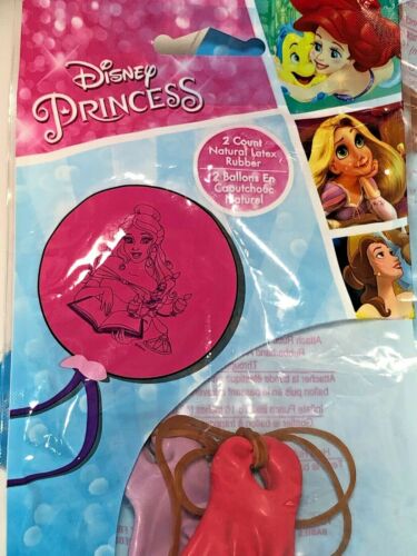 Suministros para fiestas de cumpleaños "Princesa Disney", platos, pancartas, servilletas, globos - Imagen 97 de 127