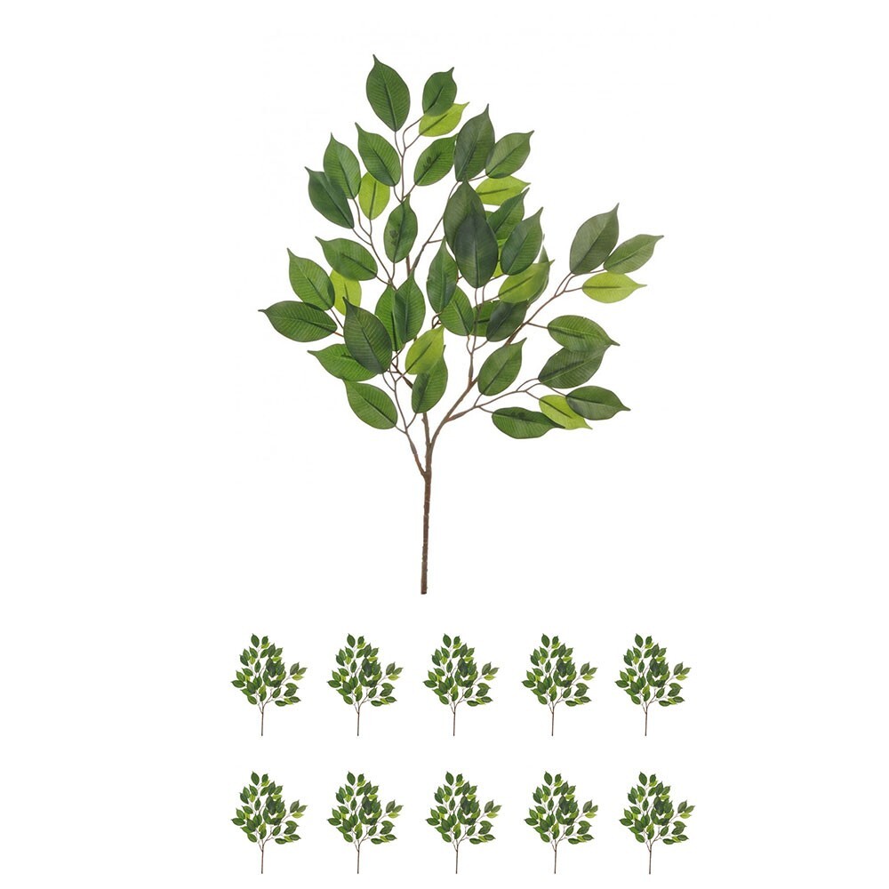 Artificial Mini Bay Leaf Spray Branch 54cm/21 Inches Pack of 10