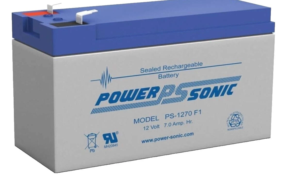 Power-Sonic 12 V Rechargeable Batteries