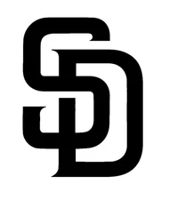 Decal Vinyl Truck Car Sticker - MLB Baseball San Diego Padres