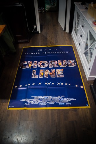 CHORUS LINE (1985) - Attenborough - Original French Movie Poster – Large Fold