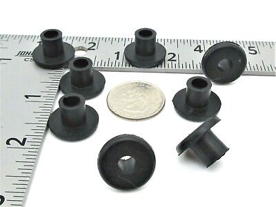 Push-In Compression Stem. 5/8” Solid Rubber Feet for Electronic & AV Equipment 