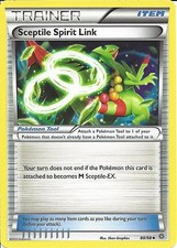 80/98 Sceptile Spirit Link Uncommon Card: Pokemon Trading Card Game  XY-07