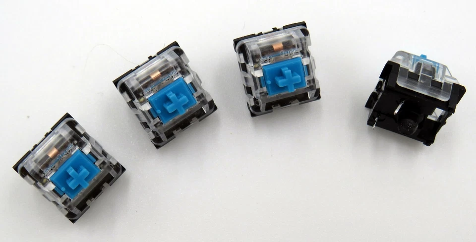 5x GX Blue Clicky Mechanische Switches Schalter für z.B Logitech G Pro Tastatur - Bild 4 von 4
