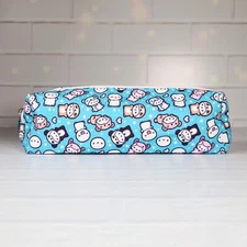 Mermaid Teal Emoti Pencil Pouch | TheCoffeeMonsterzCo TCMC