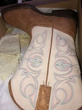 roper Annie kid Western Round Toe boots size 12-nib