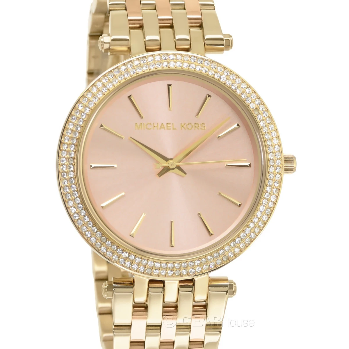 Amazoncom Michael Kors Parker Stainless Steel Watch with Glitz Accents Logo GoldTone and Crystal Pendant Necklace Clothing Shoes Jewelry #30 Amazoncom Michael Kors Parker Stainless Steel Watch with Glitz Accents Logo GoldTone and Crystal Pendant Necklace Clothing Shoes Jewelry