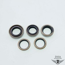 Motor Simmering Simmerringe Wellendichtring passend für, Zündapp Hai CS CX 25