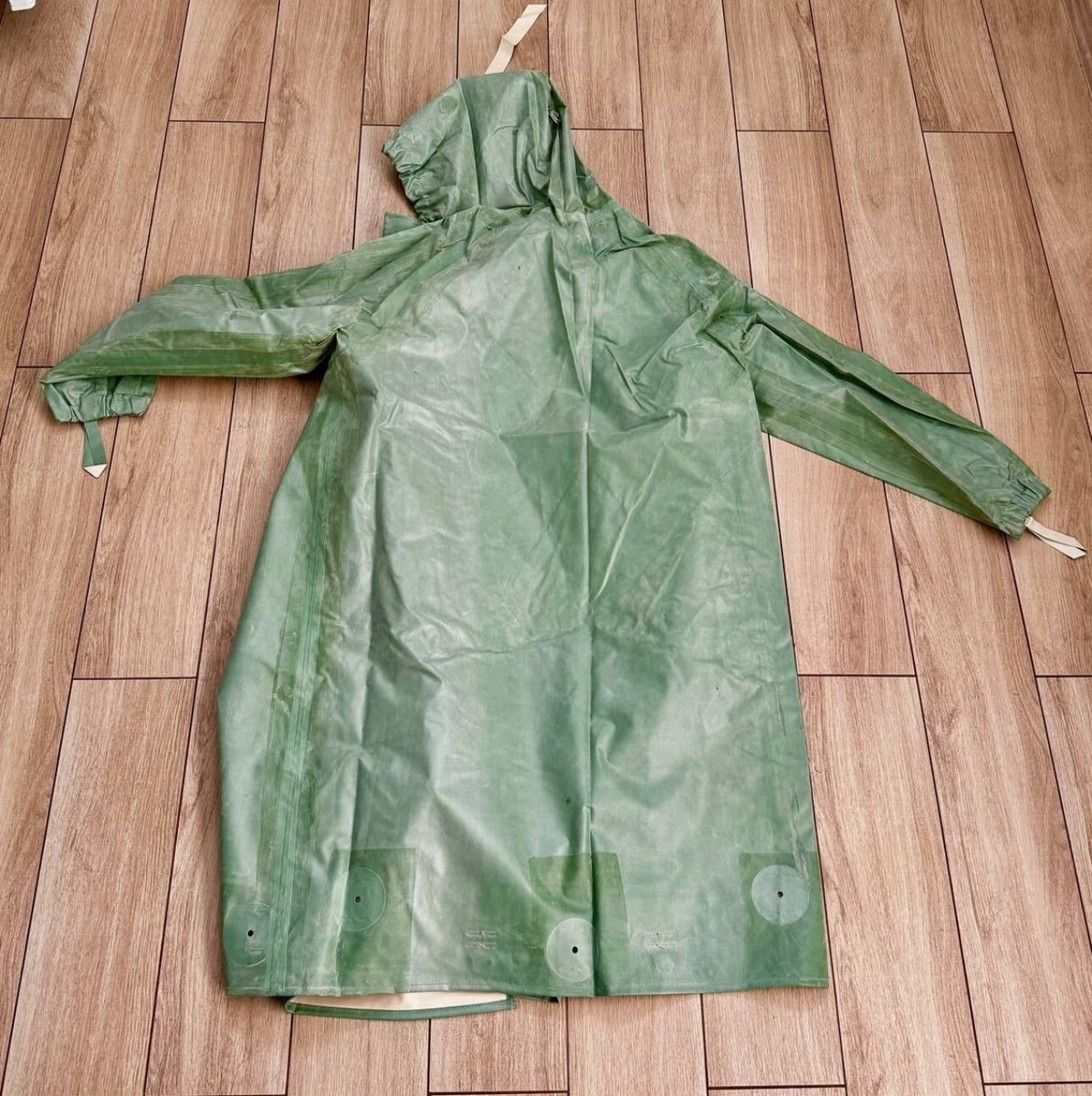 Soviet Military chemical protection suit of the USSR . Soldier's