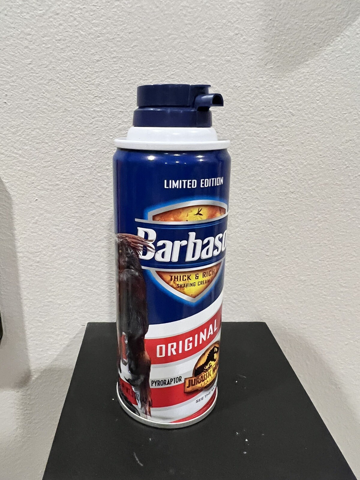 NEW Jurassic World Dominion Park Limited Edition 5 Ounce Barbasol