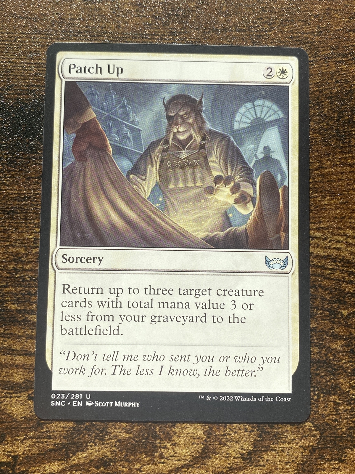 Patch Up 023/281 Streets of New Capenna MTG Magic the Gathering L1356*