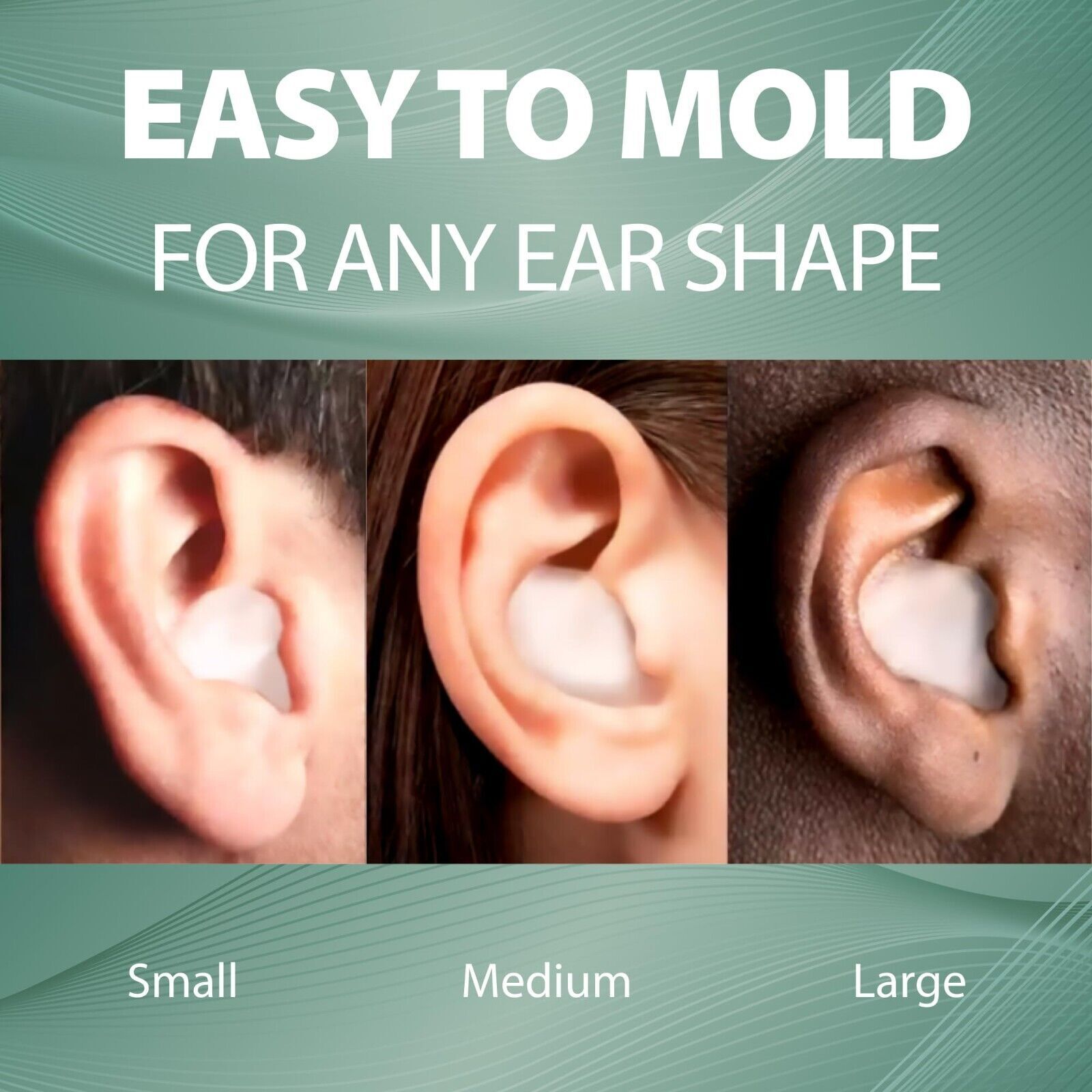 PQ Wax Ear Plugs, 15 Wax Pillows — Anti Snoring Block Water Noise