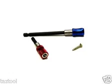 2 pc Quick Change Power Extension Bit Holder with Magnetic tip 2.5 and 1inch set