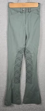 Piper by Smartpak Equestrian Riding Breeches Bootcut Sz 22R Teal Pants Stretch