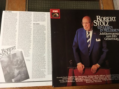 Robert Stolz 4LP Box Set Ein Leben In Melodien 100th Anniversary tribute NM viny