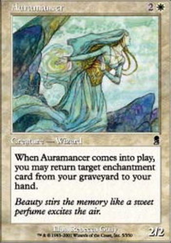 MTG Magic Karten 1x Auramancer - Foil Odyssey NM-Mint, Englisch