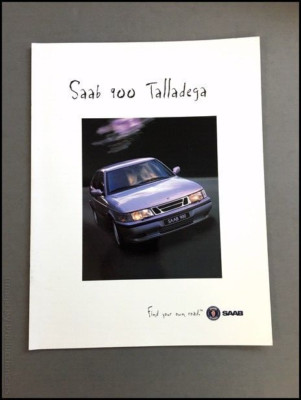 1997 1998 SAAB 900 Talladega Original Car Sales Brochure Catalog - Convertible