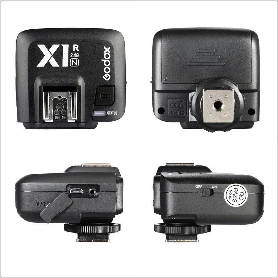 AU Godox X1R-N TTL 2.4G Wireless Single Flash Receiver For Nikon DSLR Camera - image 3 of 4