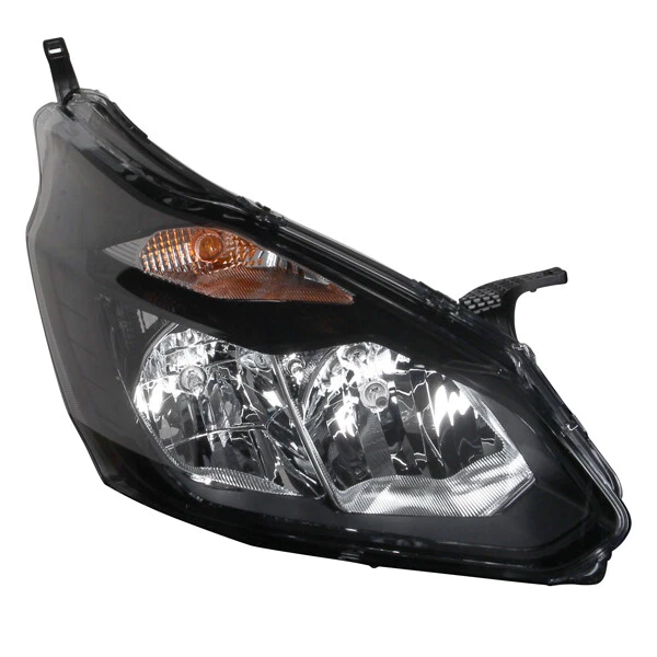 Right OS Headlight Headlamp Quad Beam Black Bezel DRL H15 H7 - VM 
