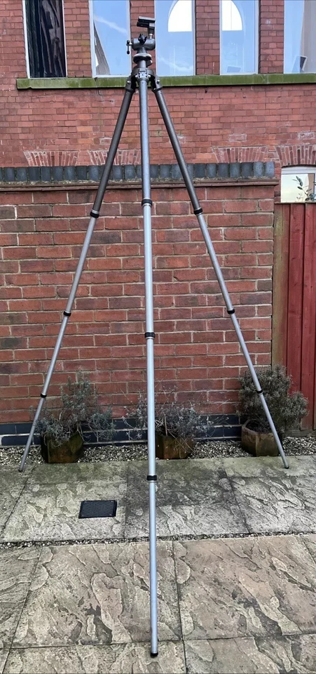 60s/70s GITZO RA4 BREVETE PAN BALL HEAD Large Alloy TRIPOD France 8.5ft/262cm - Image 2 of 4